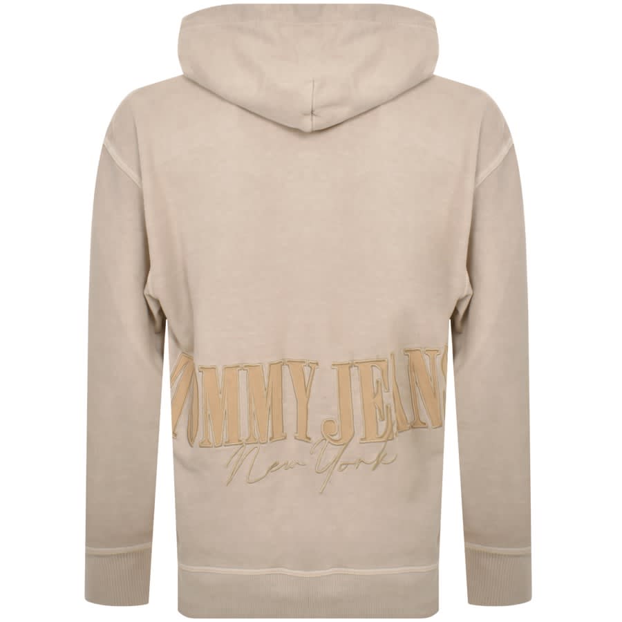 Image number 3 for Tommy Jeans Pullover Hoodie Beige