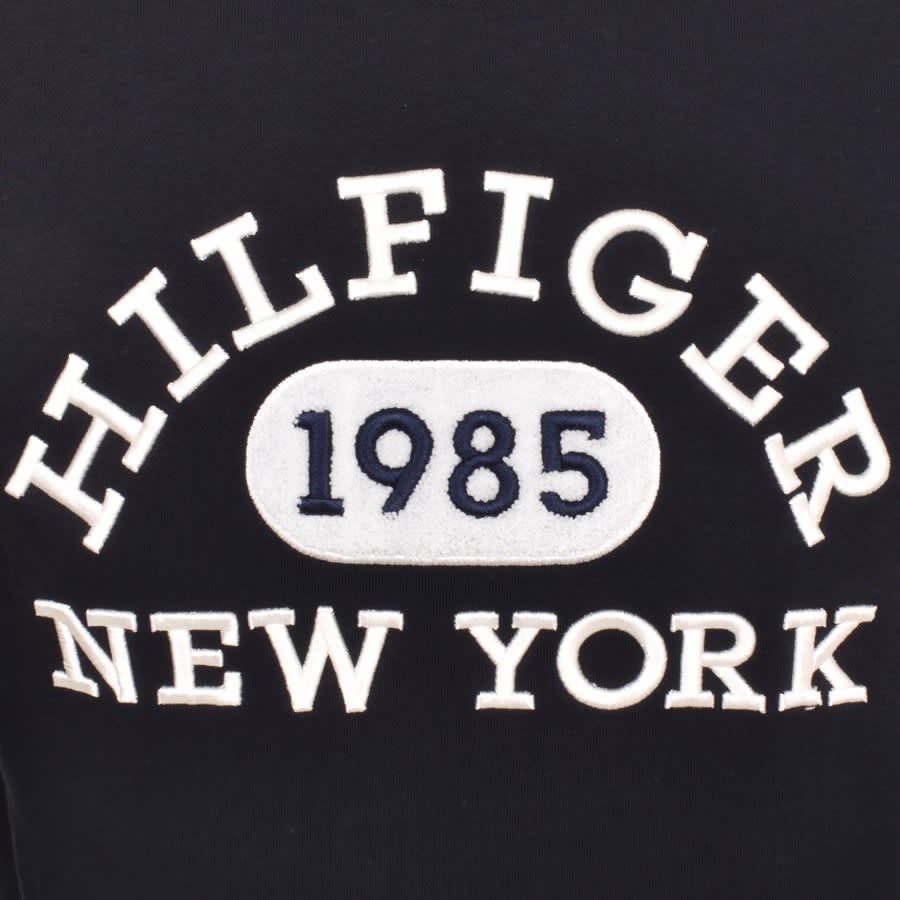 Image number 3 for Tommy Hilfiger Logo Sweatshirt Navy