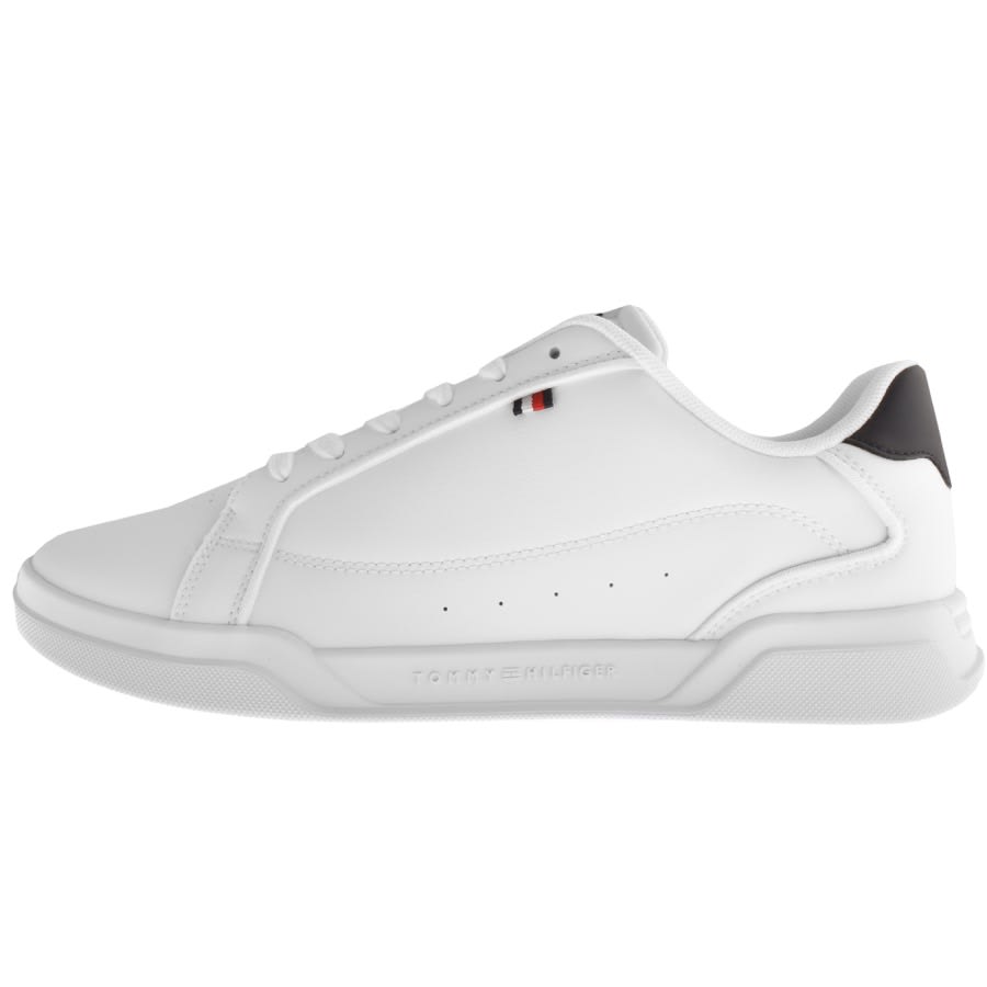 Image number 1 for Tommy Hilfiger Lo Cup Trainers White