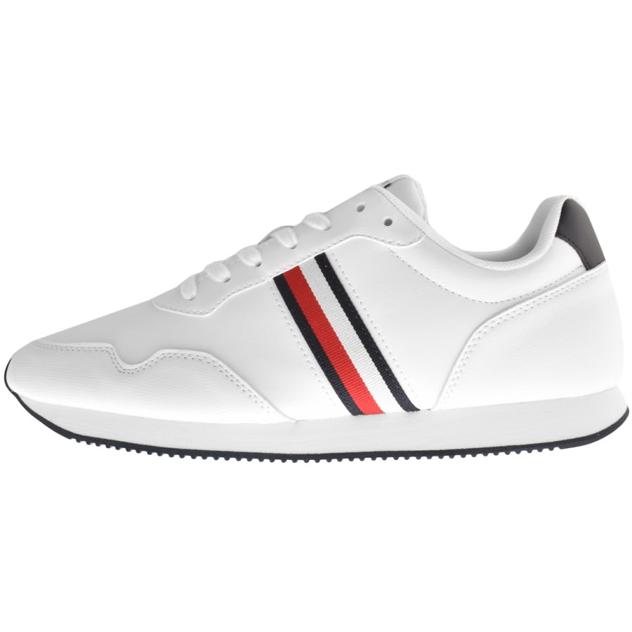 Image number 1 for Tommy Hilfiger Core Lo Runner Trainers White