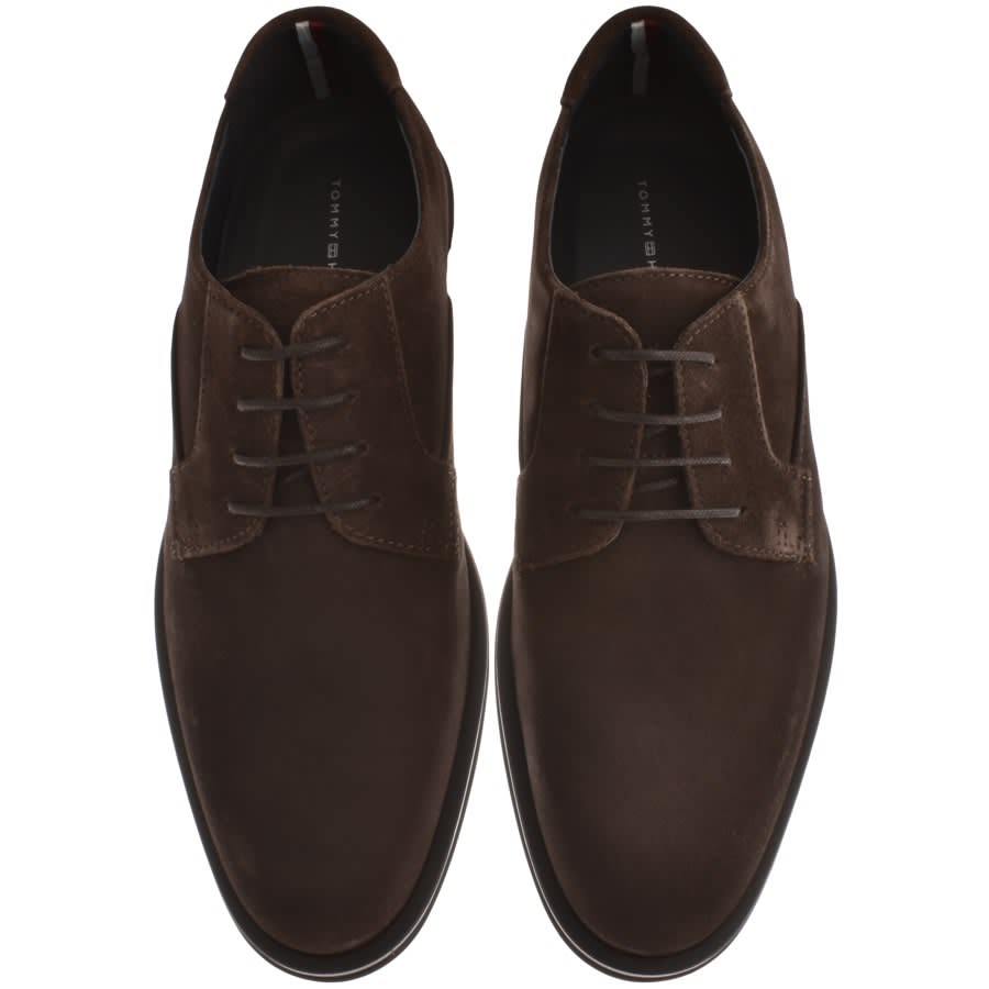 Image number 3 for Tommy Hilfiger Classic Suede Shoes Brown