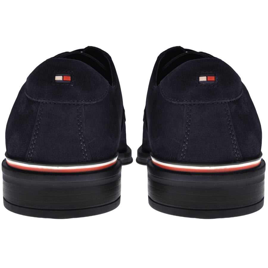 Image number 2 for Tommy Hilfiger Classic Suede Shoes Navy