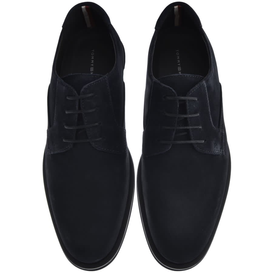 Image number 3 for Tommy Hilfiger Classic Suede Shoes Navy