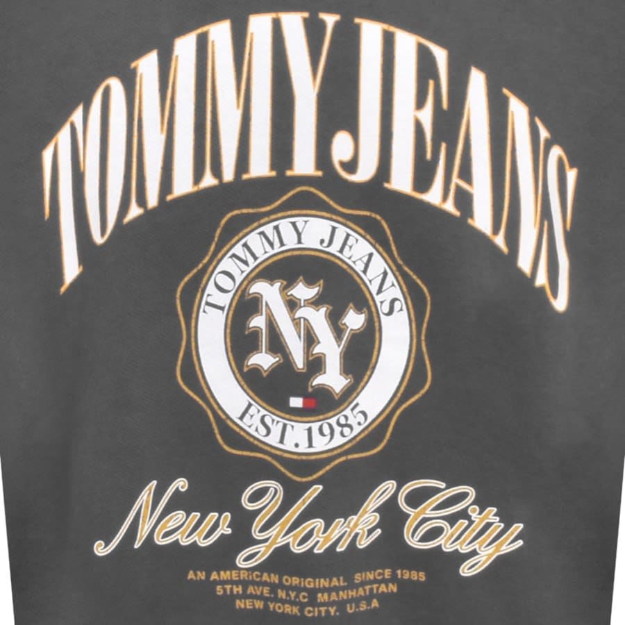 Image number 3 for Tommy Jeans Logo Sweatshirt Grey