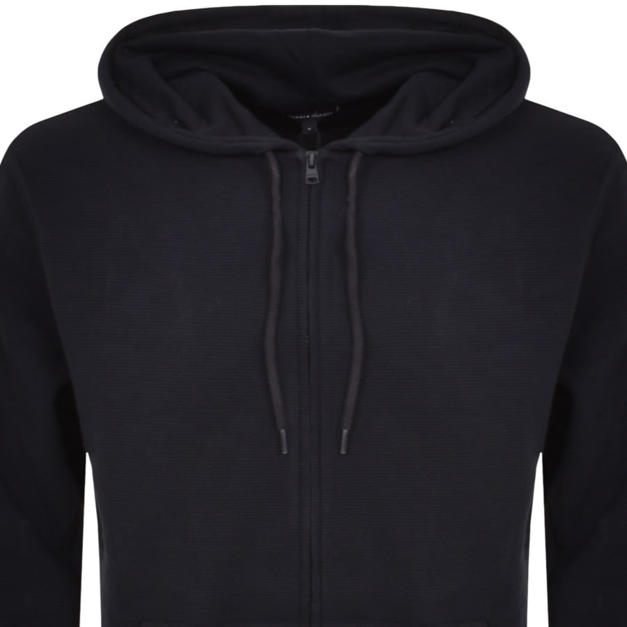 Image number 2 for Tommy Hilfiger Lounge Taped Hoodie Navy
