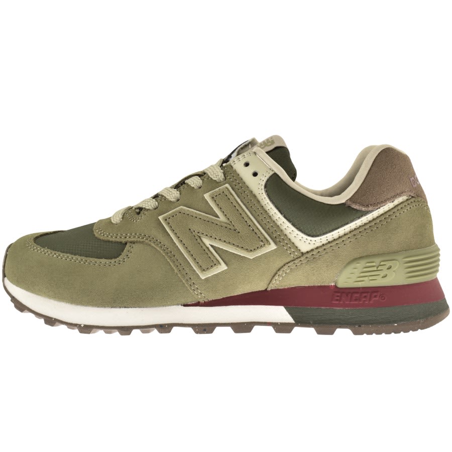 Image number 1 for New Balance 574 Trainers Green