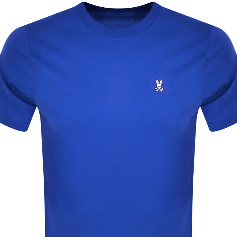 Image number 2 for Psycho Bunny Classic Crew Neck T Shirt Blue