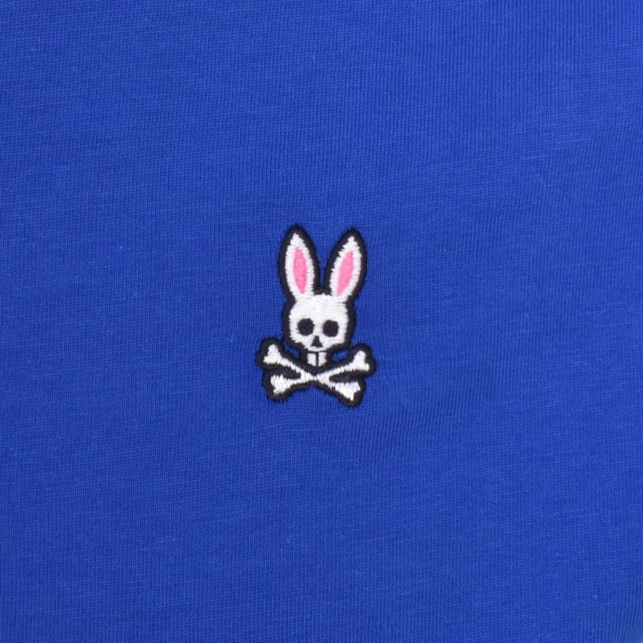 Image number 3 for Psycho Bunny Classic Crew Neck T Shirt Blue