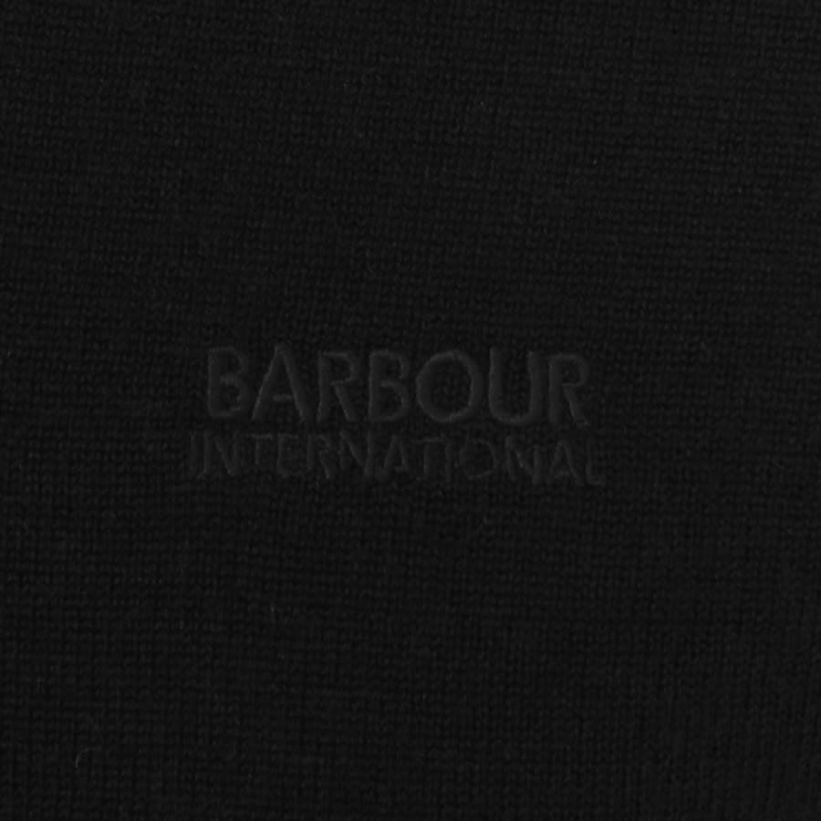 Image number 3 for Barbour International Polo T Shirt Black