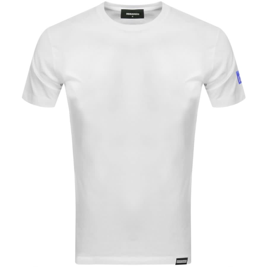 Image number 2 for DSQUARED2 Lounge Round Neck T Shirt White