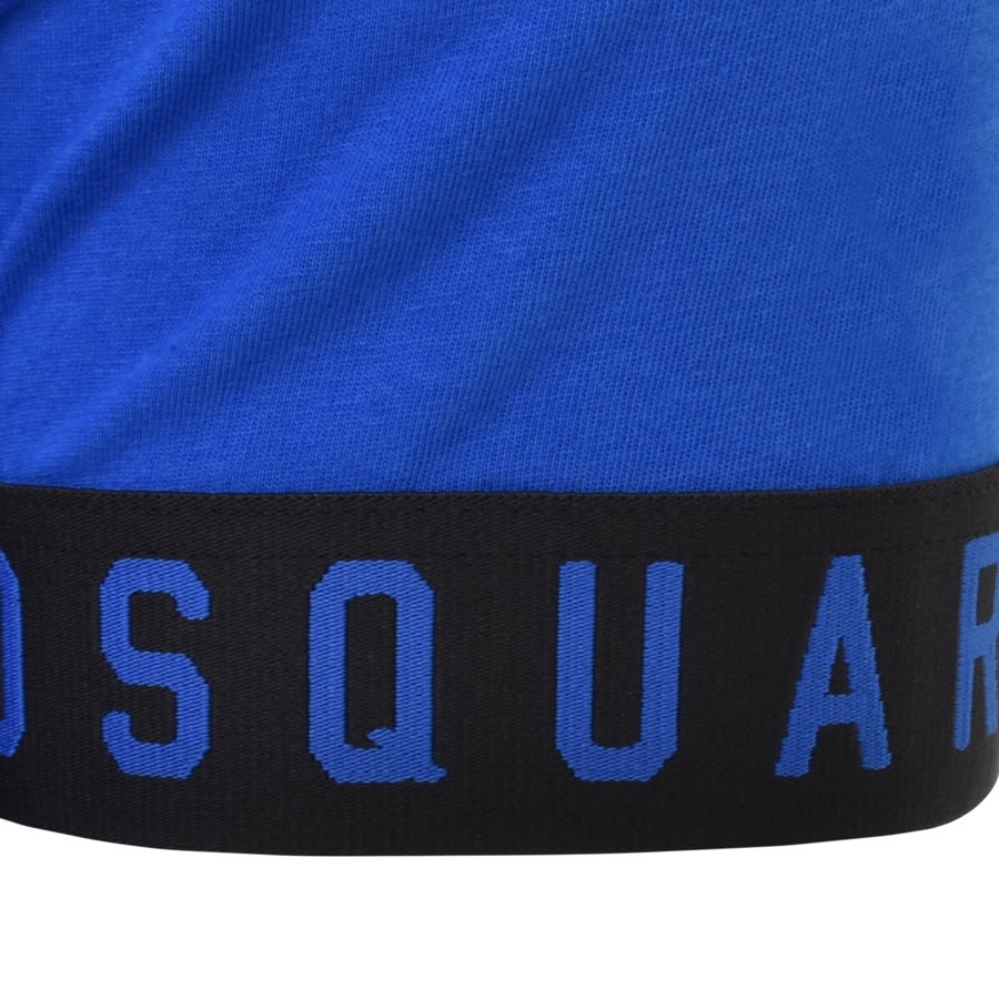 Image number 3 for DSQUARED2 Lounge Round Neck T Shirt Blue