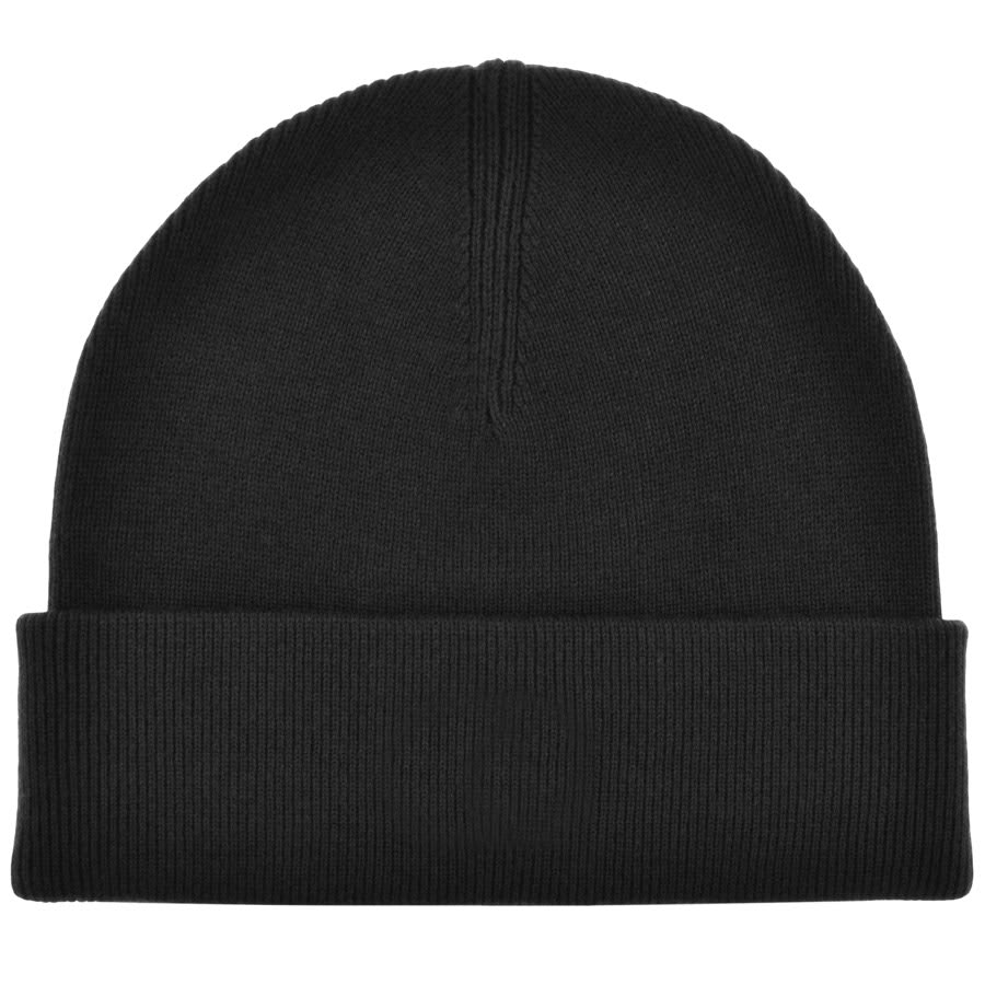 Image number 2 for Fred Perry Beanie Hat Black