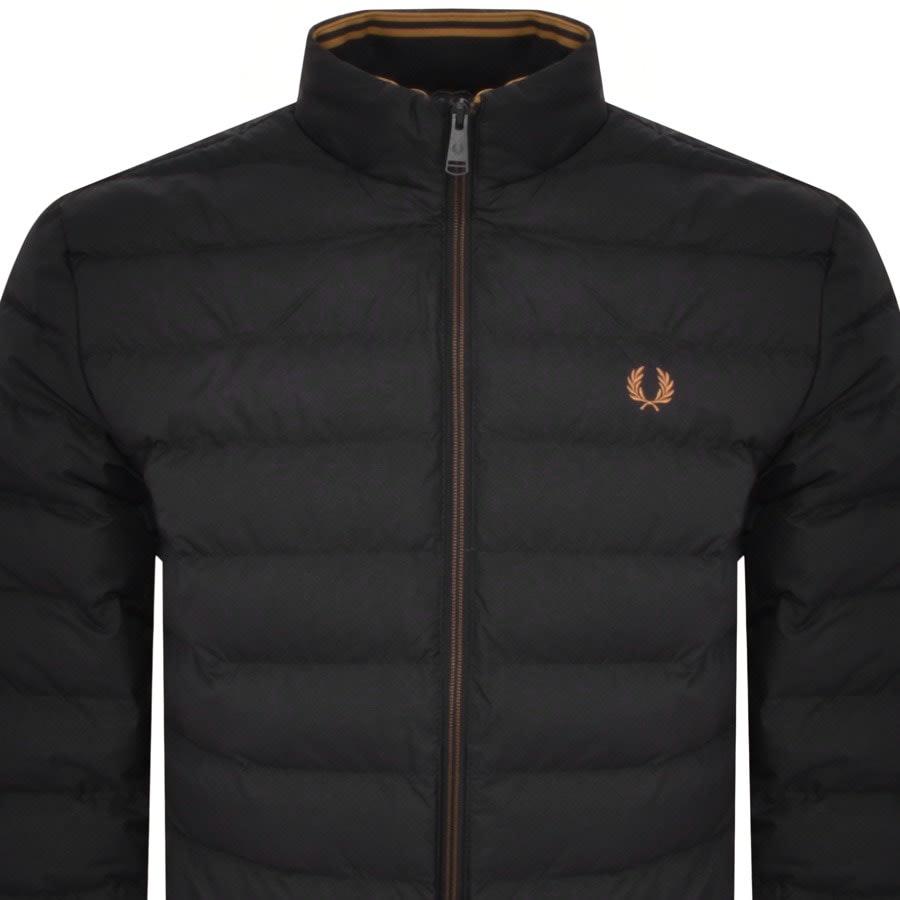 Image number 2 for Fred Perry Insulated Jacket Black