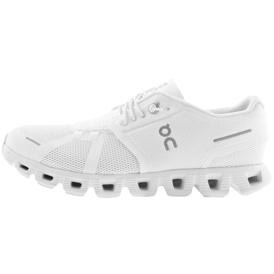 Image number 1 for On Running Cloud 5 Trainers White