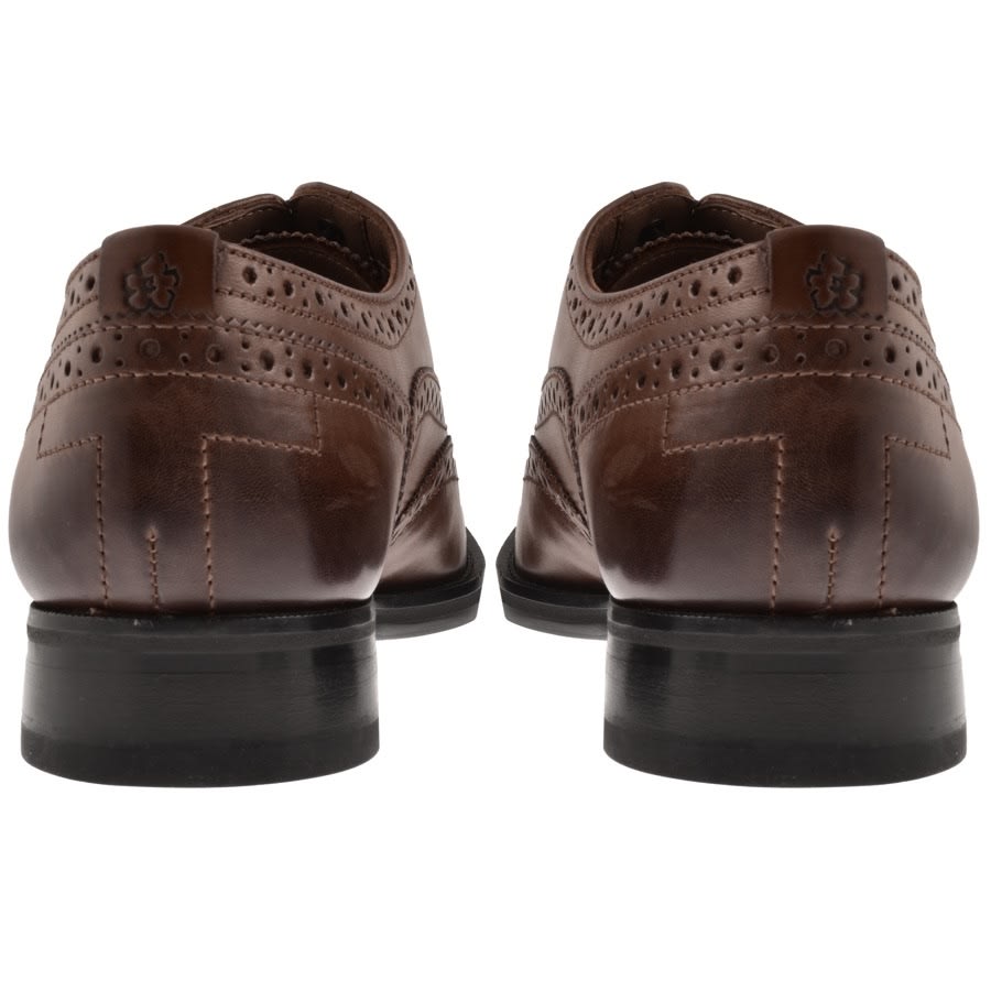 Image number 2 for Ted Baker AMAISS Brogues Shoes Brown