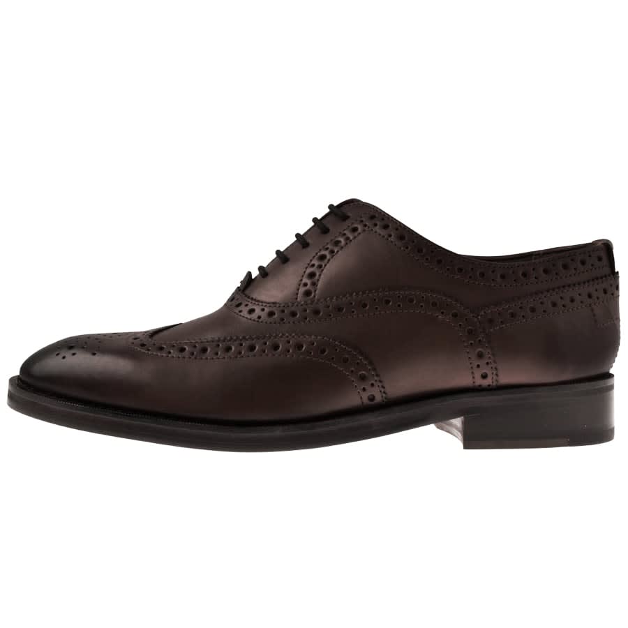 Image number 1 for Ted Baker AMAISS Brogues Shoes Brown