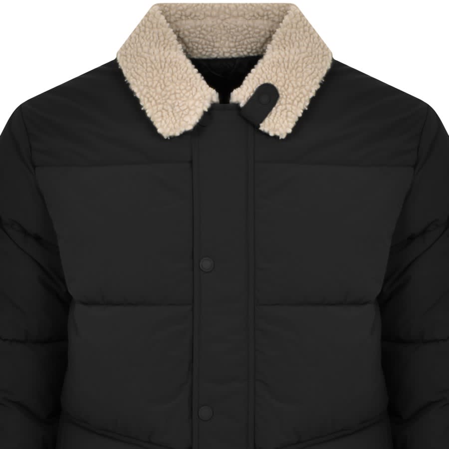 Image number 2 for Barbour International Auther Quilt Jacket Black