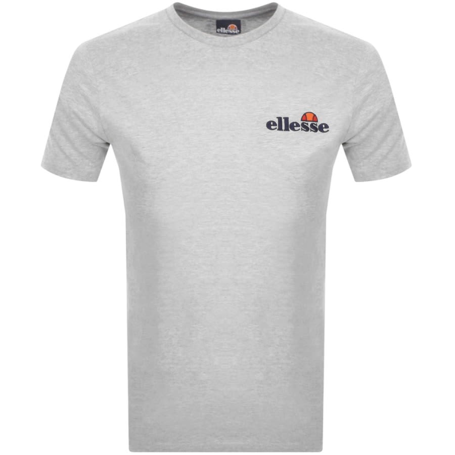 Image number 1 for Ellesse Voodoo Logo T Shirt Grey