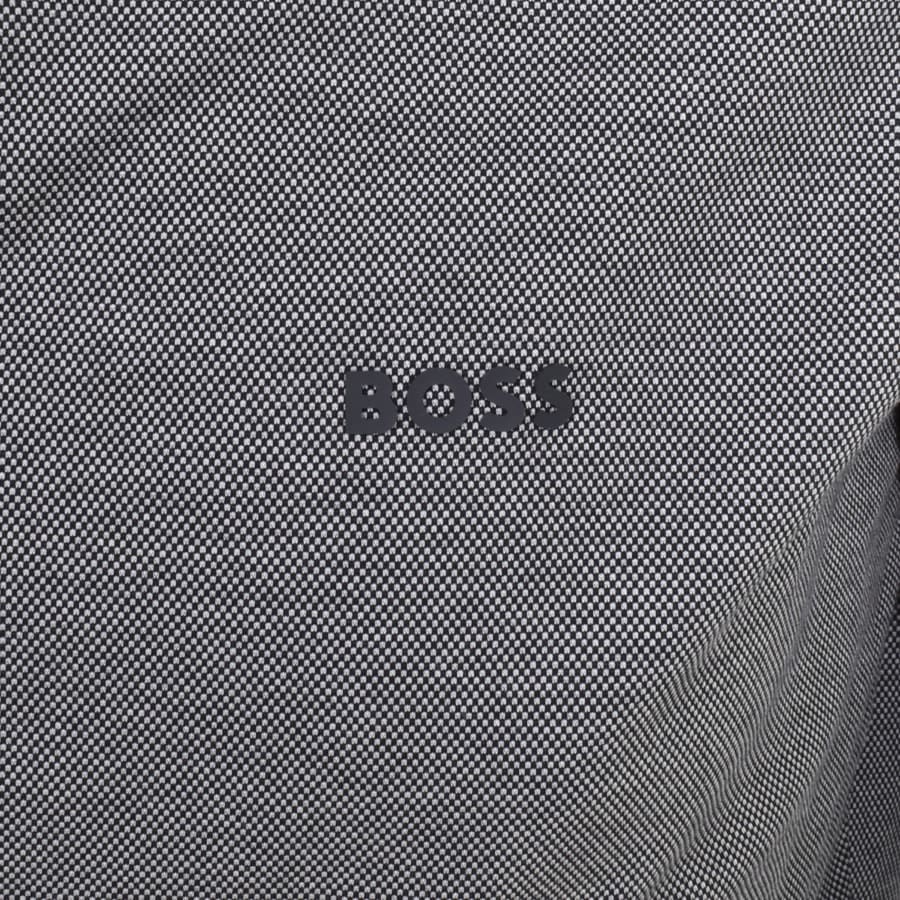 Image number 3 for BOSS Biado R Long Sleeved Shirt Navy
