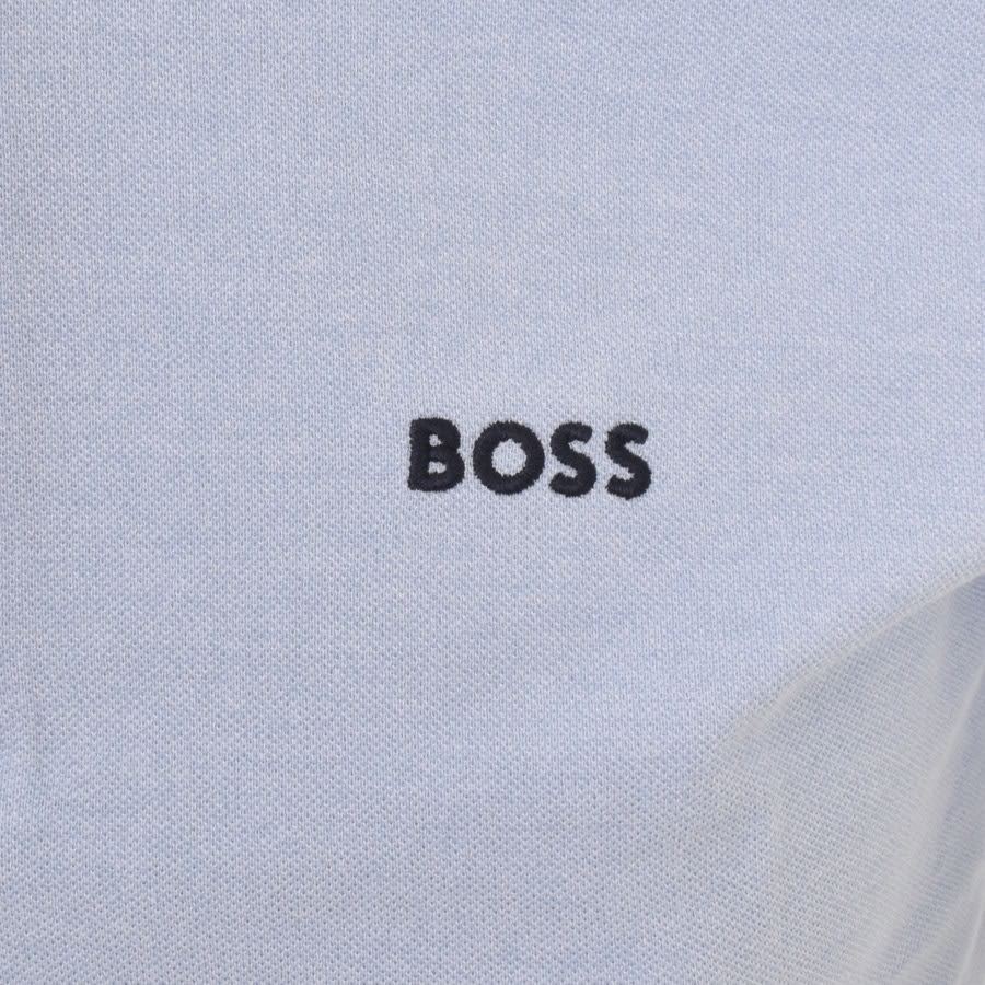 Image number 3 for BOSS Paddy 3 Polo T Shirt Blue