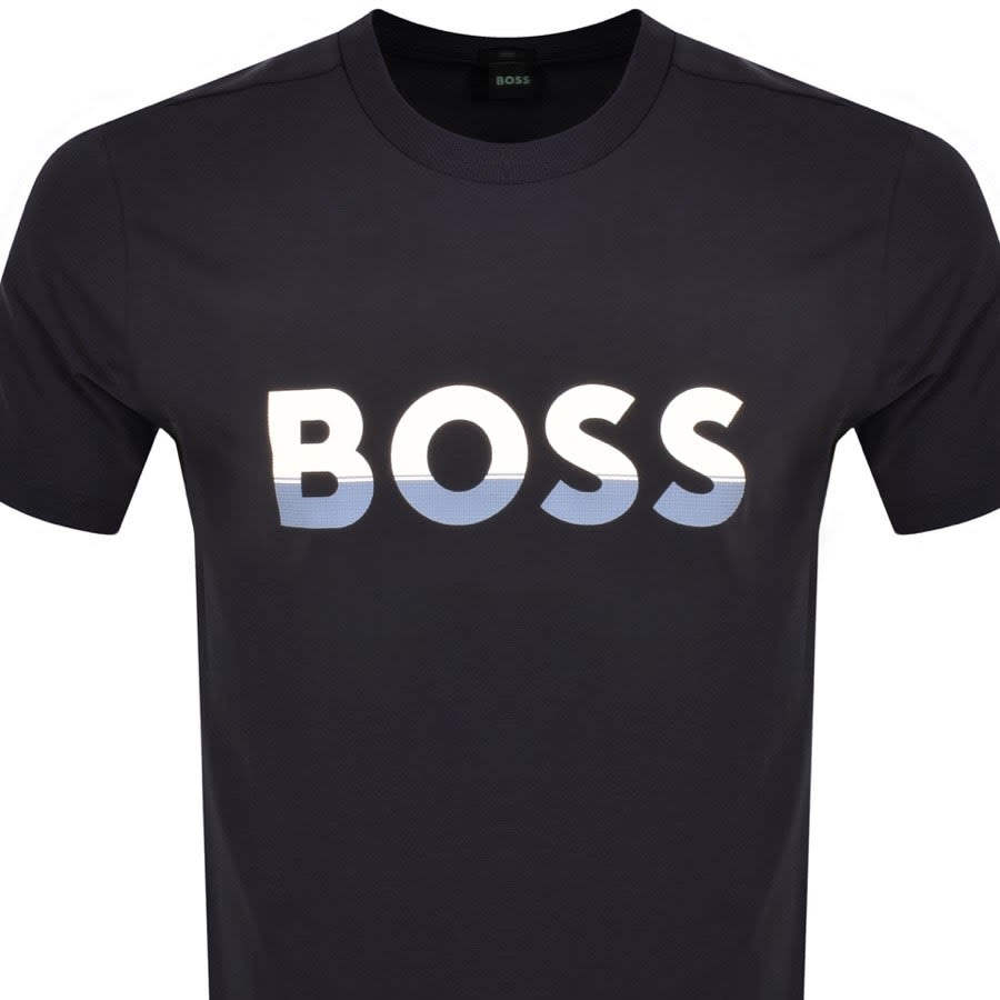 Image number 2 for BOSS Tee 1 T Shirt Navy