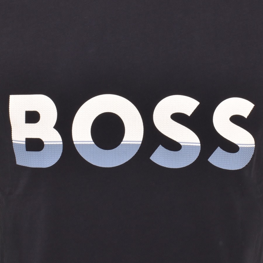 Image number 3 for BOSS Tee 1 T Shirt Navy