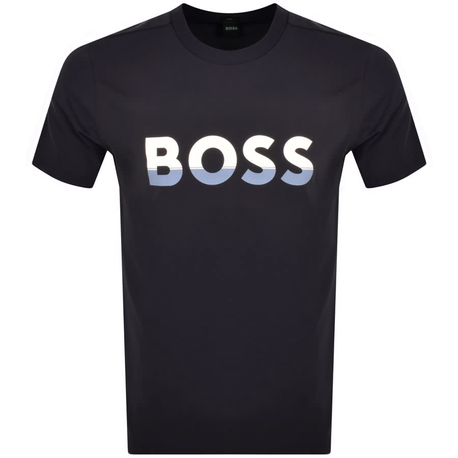 Image number 1 for BOSS Tee 1 T Shirt Navy