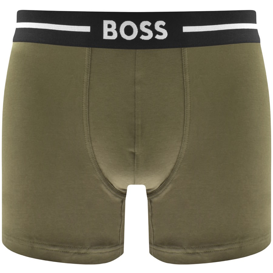 Image number 2 for BOSS Underwear Triple Pack Power Boxers Black