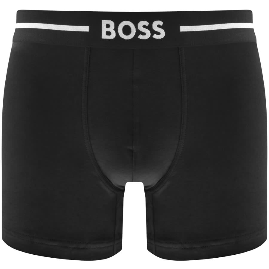 Image number 3 for BOSS Underwear Triple Pack Power Boxers Black