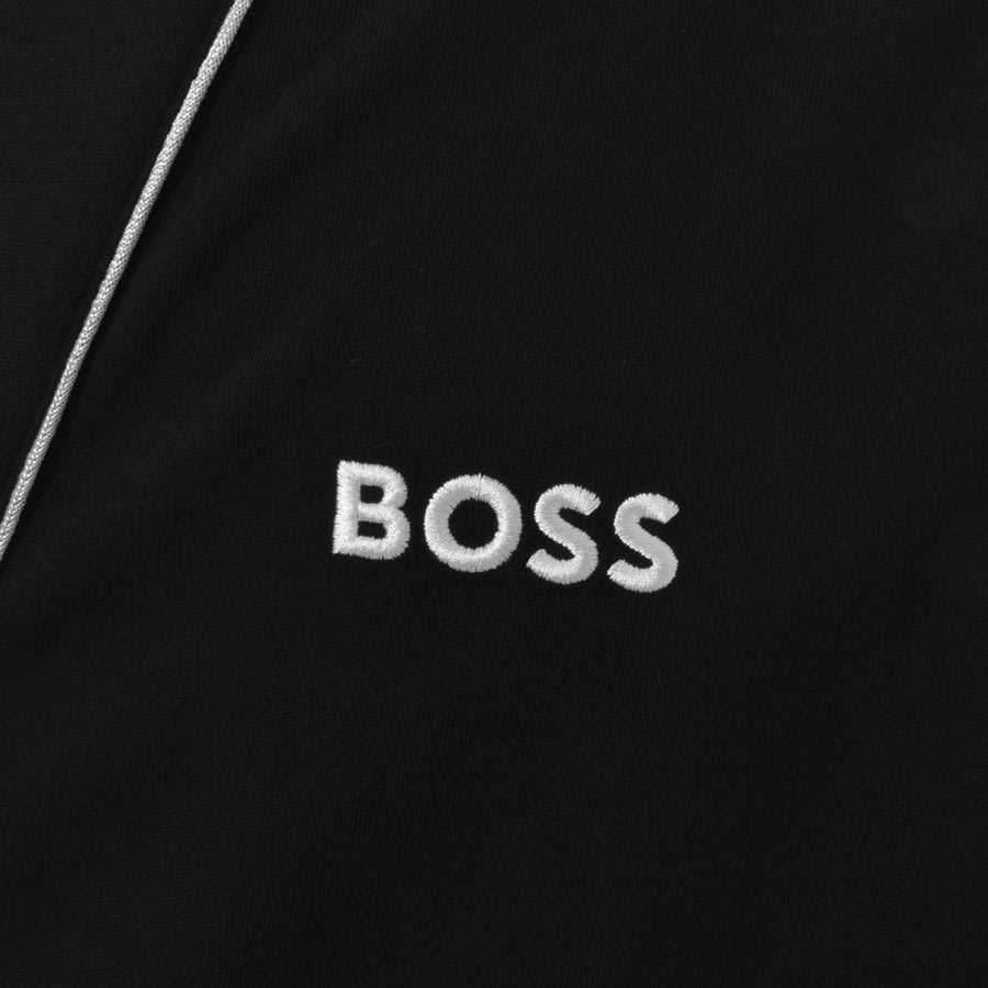 Image number 3 for BOSS Dressing Gown Black