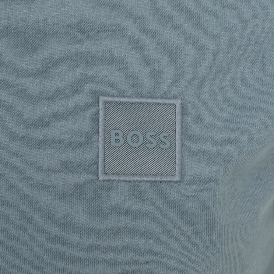 Image number 3 for BOSS Tales Logo T Shirt Blue