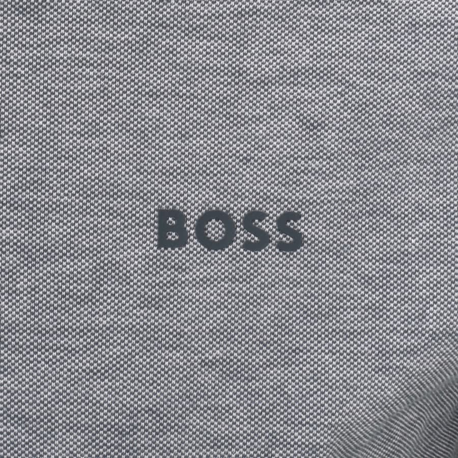 Image number 3 for BOSS Peoxfordlong 1 Polo T Shirt Blue