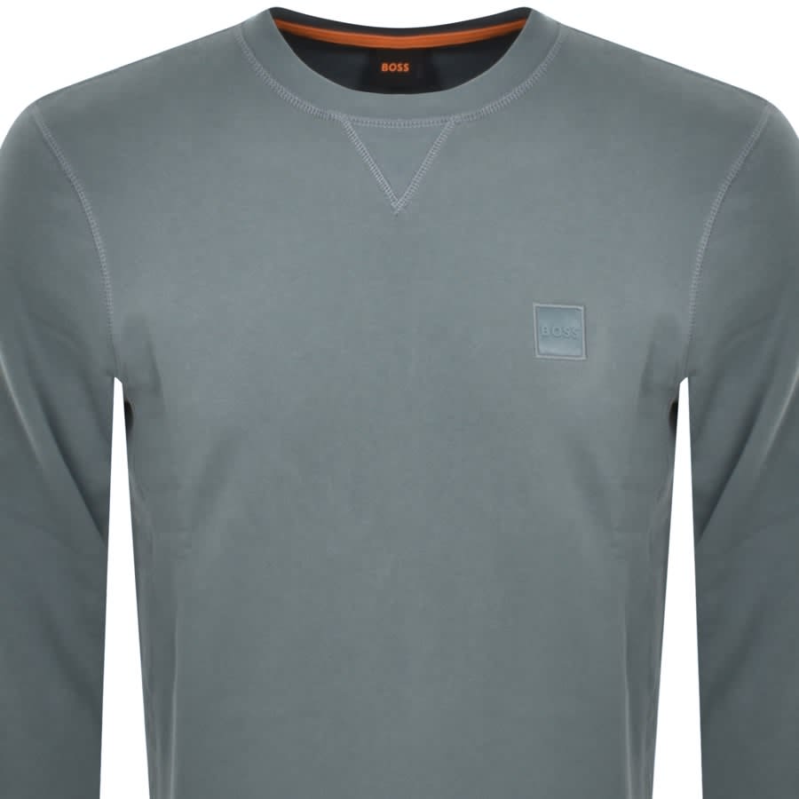 Image number 2 for BOSS Westart 1 Sweatshirt Blue