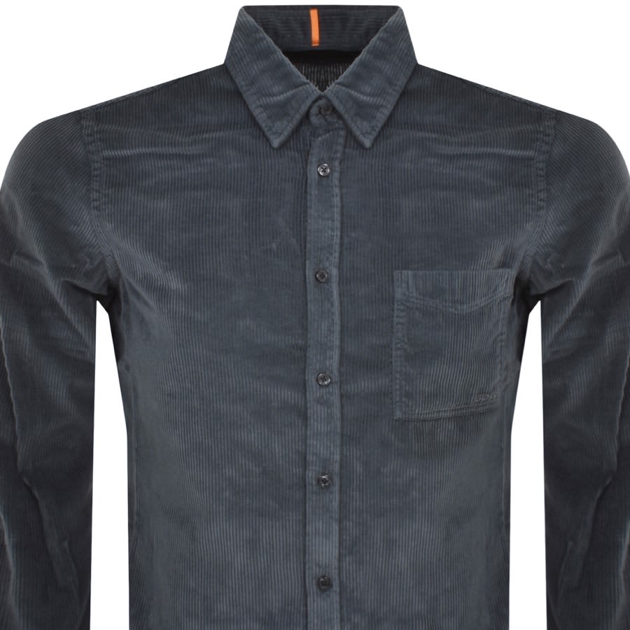 Image number 2 for BOSS Relegant 6 Long Sleeved Shirt Blue