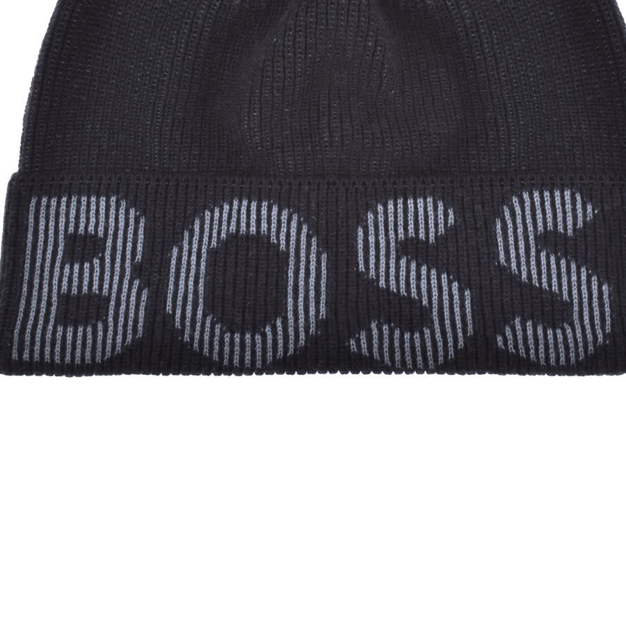 Image number 3 for BOSS Lamico Beanie Navy