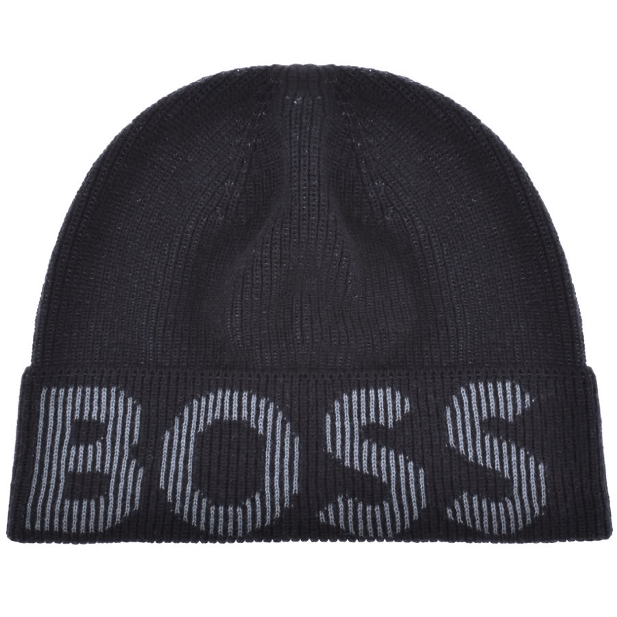 Image number 1 for BOSS Lamico Beanie Navy