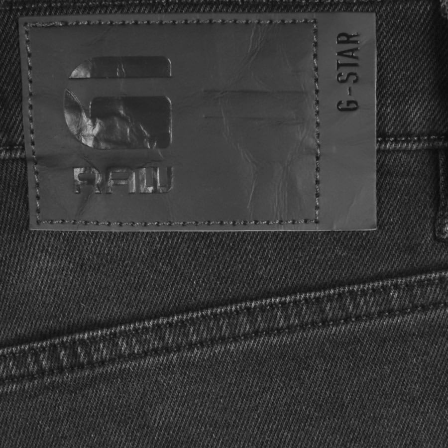 Image number 3 for G Star Raw Mosa Straight Fit Jeans Black