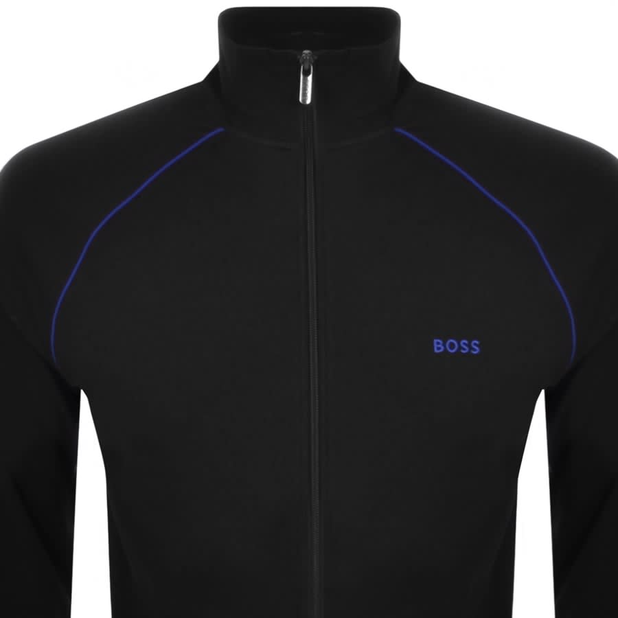 Image number 2 for BOSS Full Zip Sweatshirt Black