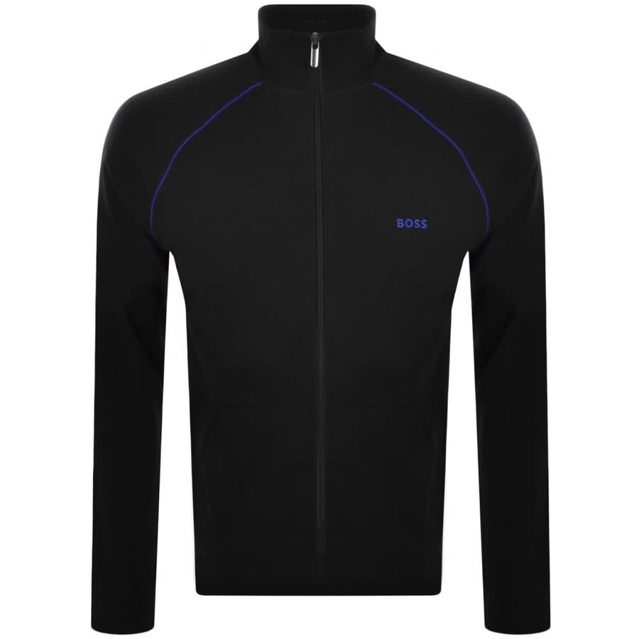 Image number 1 for BOSS Full Zip Sweatshirt Black