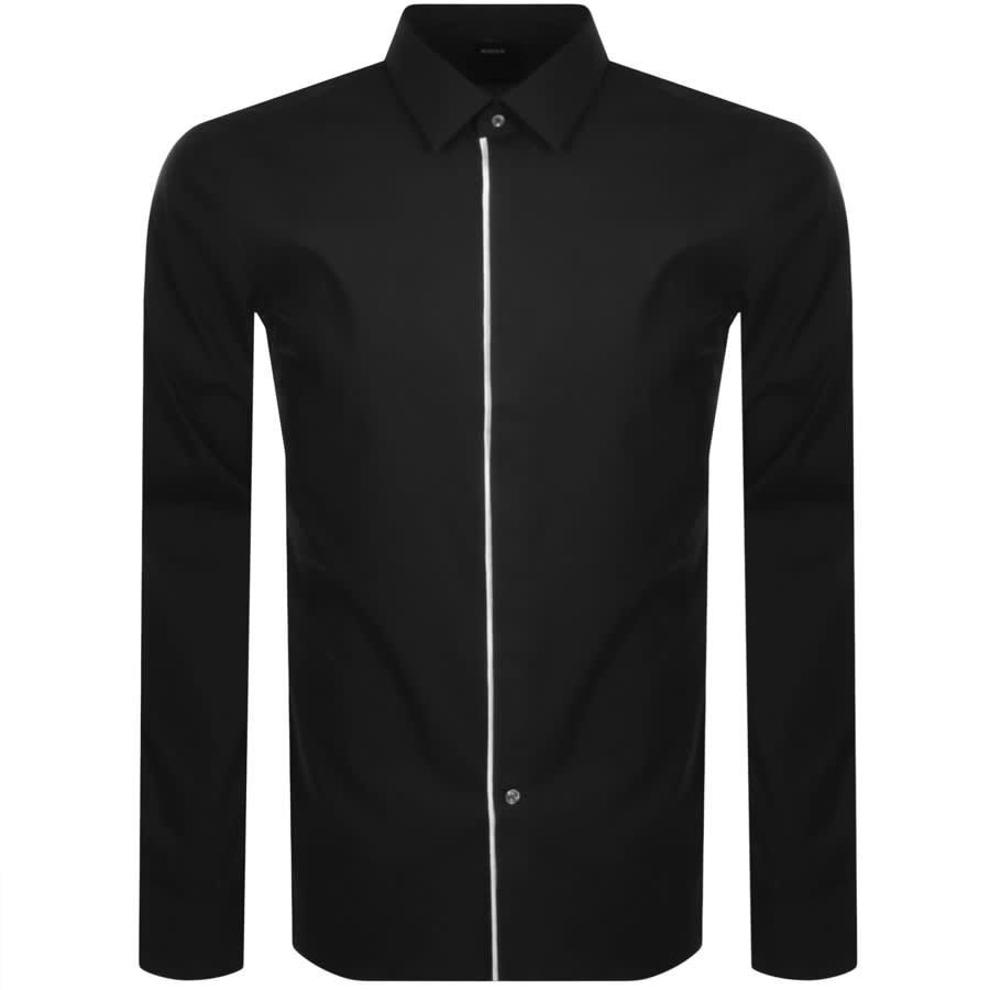 Image number 1 for BOSS H Hank Party2 Long Sleeve Shirt Black