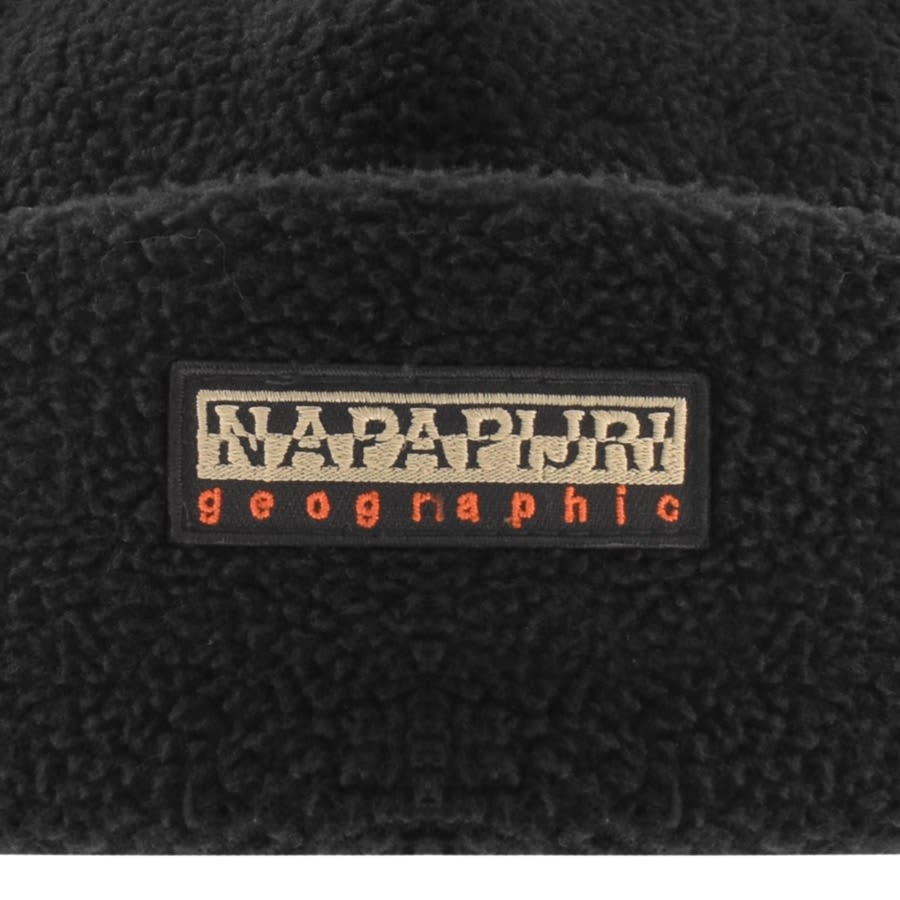 Image number 3 for Napapijri F Rock 1 Beanie Hat Black