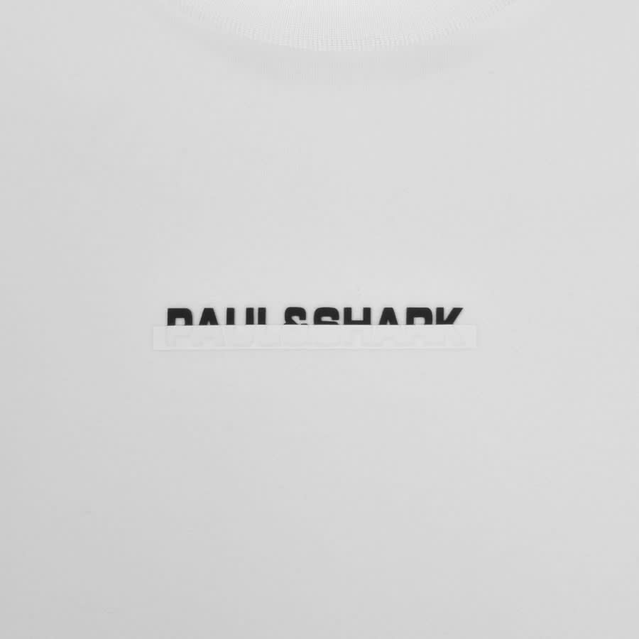 Image number 4 for Paul And Shark Logo Crew Neck Sweatshirt White