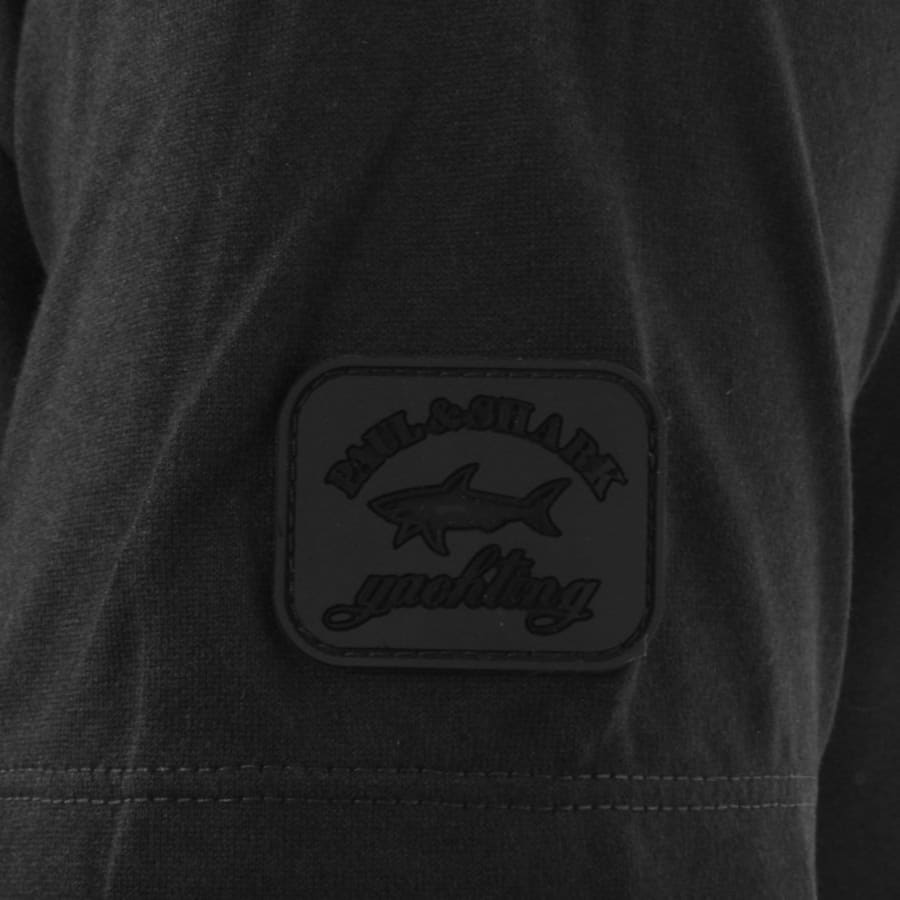 Image number 3 for Paul And Shark Short Sleeved Logo T Shirt Black