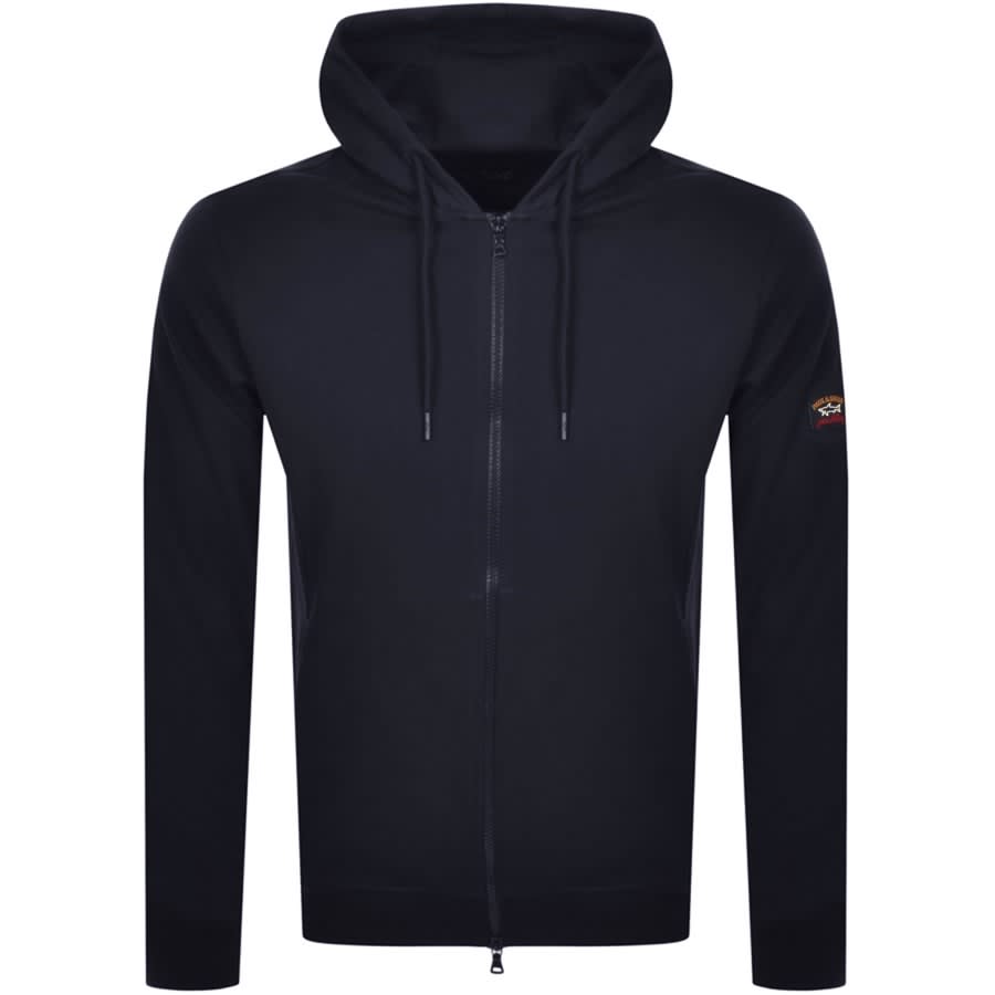 Image number 2 for Paul And Shark Hooded Tracksuit Navy