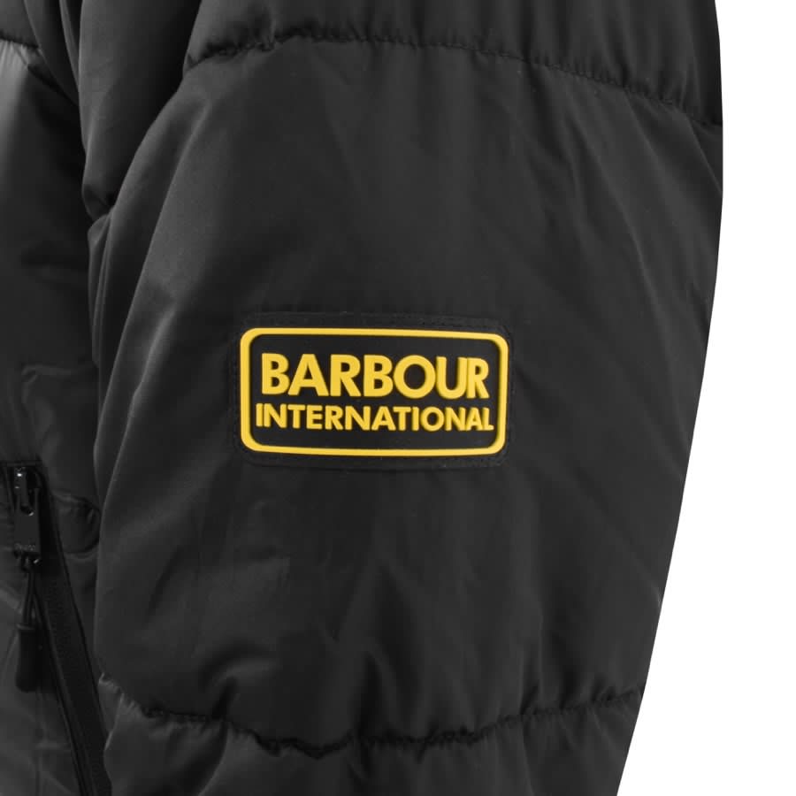 Image number 3 for Barbour International Hoxton Parka Quilted Jacket
