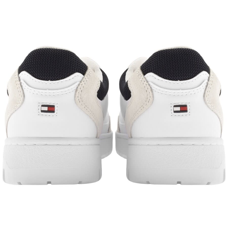Image number 2 for Tommy Hilfiger Basket Core Trainers White