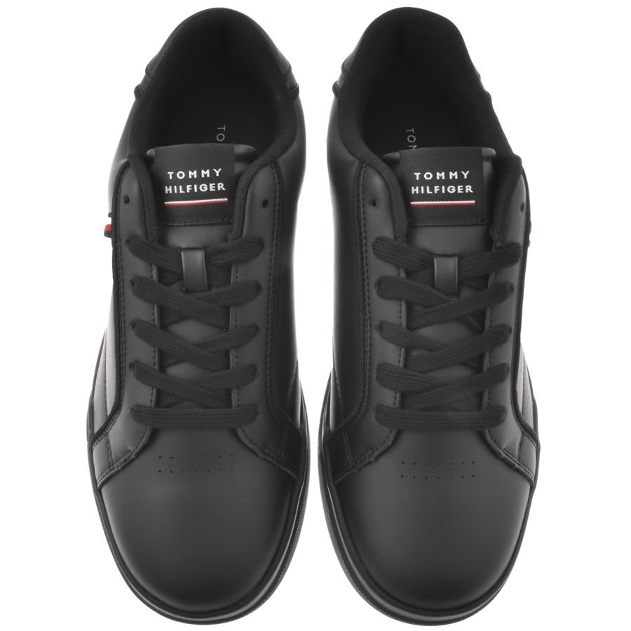 Image number 3 for Tommy Hilfiger Lo Cup Trainers Black