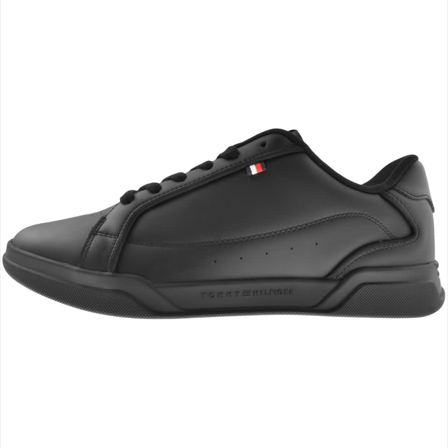 Image number 1 for Tommy Hilfiger Lo Cup Trainers Black