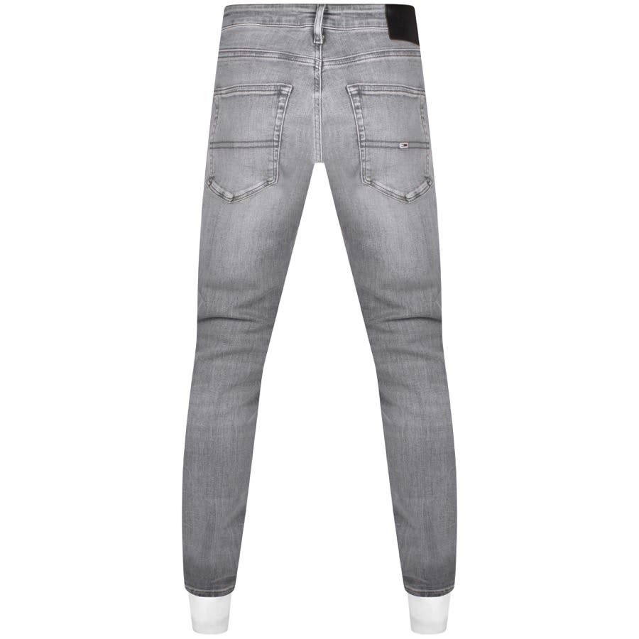 Image number 2 for Tommy Jeans Austin Slim Tapered Jeans Grey