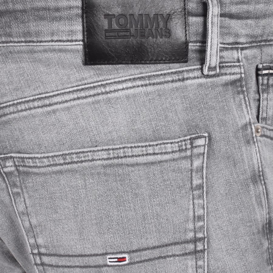 Image number 3 for Tommy Jeans Austin Slim Tapered Jeans Grey